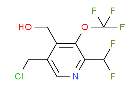 AM142871 | 1804656-64-1 | 5-(Chloromethyl)-2-(difluoromethyl)-3-(trifluoromethoxy)pyridine-4-methanol