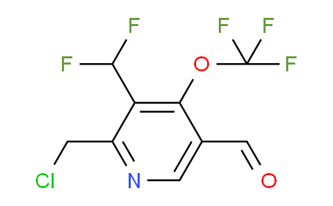AM142876 | 1804909-06-5 | 2-(Chloromethyl)-3-(difluoromethyl)-4-(trifluoromethoxy)pyridine-5-carboxaldehyde