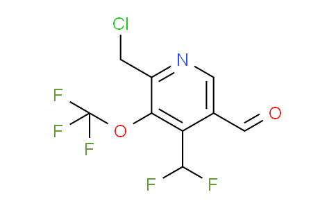 AM142880 | 1805245-49-1 | 2-(Chloromethyl)-4-(difluoromethyl)-3-(trifluoromethoxy)pyridine-5-carboxaldehyde
