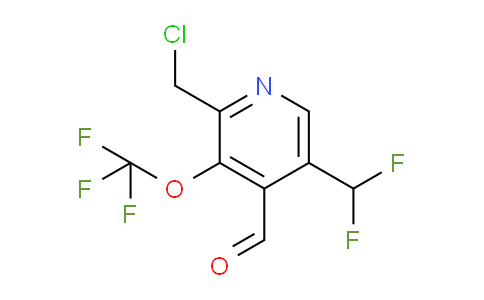 AM142883 | 1804656-84-5 | 2-(Chloromethyl)-5-(difluoromethyl)-3-(trifluoromethoxy)pyridine-4-carboxaldehyde