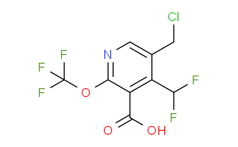 AM142884 | 1804367-19-8 | 5-(Chloromethyl)-4-(difluoromethyl)-2-(trifluoromethoxy)pyridine-3-carboxylic acid