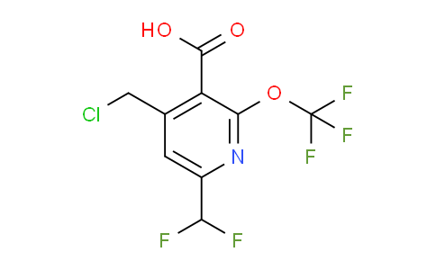 AM142894 | 1805954-09-9 | 4-(Chloromethyl)-6-(difluoromethyl)-2-(trifluoromethoxy)pyridine-3-carboxylic acid