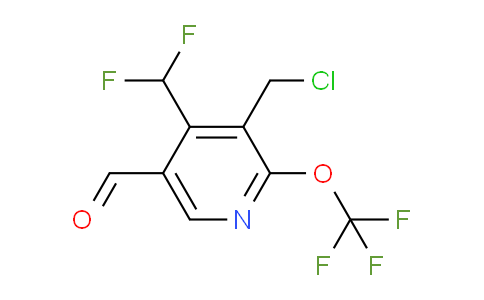 AM142899 | 1805307-18-9 | 3-(Chloromethyl)-4-(difluoromethyl)-2-(trifluoromethoxy)pyridine-5-carboxaldehyde
