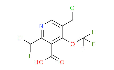 AM142900 | 1805027-28-4 | 5-(Chloromethyl)-2-(difluoromethyl)-4-(trifluoromethoxy)pyridine-3-carboxylic acid