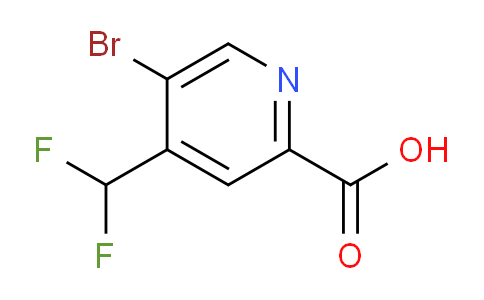 AM142904 | 1806771-17-4 | 5-Bromo-4-(difluoromethyl)pyridine-2-carboxylic acid