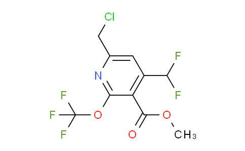 AM142911 | 1804923-07-6 | Methyl 6-(chloromethyl)-4-(difluoromethyl)-2-(trifluoromethoxy)pyridine-3-carboxylate
