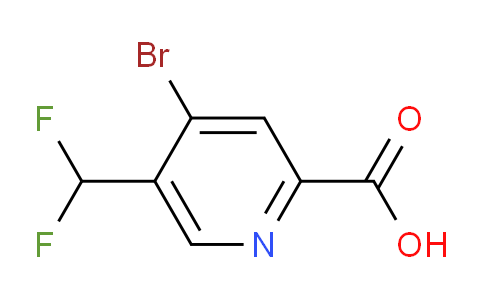 AM142912 | 1804442-37-2 | 4-Bromo-5-(difluoromethyl)pyridine-2-carboxylic acid