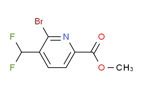 AM142915 | 1805031-04-2 | Methyl 2-bromo-3-(difluoromethyl)pyridine-6-carboxylate