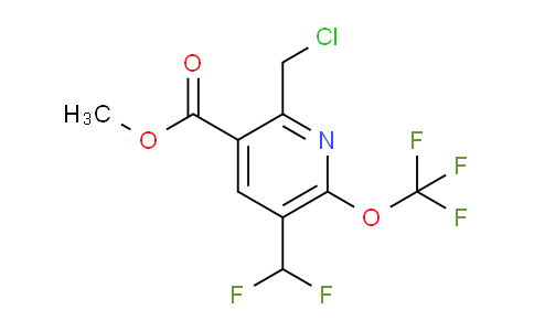 AM142917 | 1804657-55-3 | Methyl 2-(chloromethyl)-5-(difluoromethyl)-6-(trifluoromethoxy)pyridine-3-carboxylate