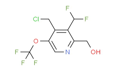 AM142918 | 1805245-07-1 | 4-(Chloromethyl)-3-(difluoromethyl)-5-(trifluoromethoxy)pyridine-2-methanol