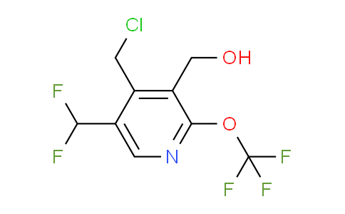 AM142919 | 1806777-54-7 | 4-(Chloromethyl)-5-(difluoromethyl)-2-(trifluoromethoxy)pyridine-3-methanol