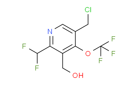 AM142921 | 1805182-51-7 | 5-(Chloromethyl)-2-(difluoromethyl)-4-(trifluoromethoxy)pyridine-3-methanol