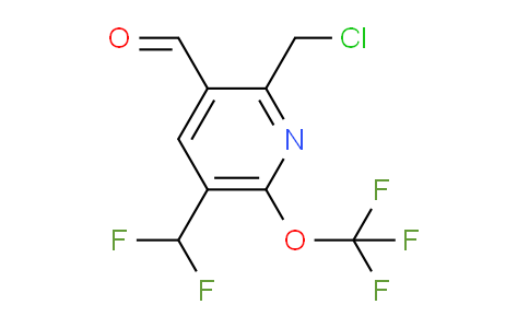 AM142941 | 1804909-31-6 | 2-(Chloromethyl)-5-(difluoromethyl)-6-(trifluoromethoxy)pyridine-3-carboxaldehyde