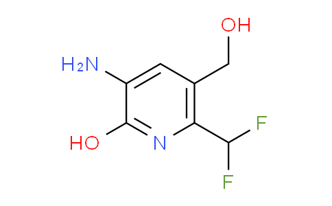 3-Amino-6-(difluoromethyl)-2-hydroxypyridine-5-methanol