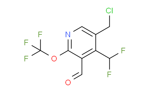 AM142958 | 1805245-74-2 | 5-(Chloromethyl)-4-(difluoromethyl)-2-(trifluoromethoxy)pyridine-3-carboxaldehyde