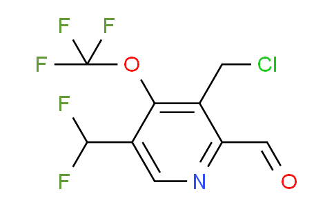AM142959 | 1805154-66-8 | 3-(Chloromethyl)-5-(difluoromethyl)-4-(trifluoromethoxy)pyridine-2-carboxaldehyde