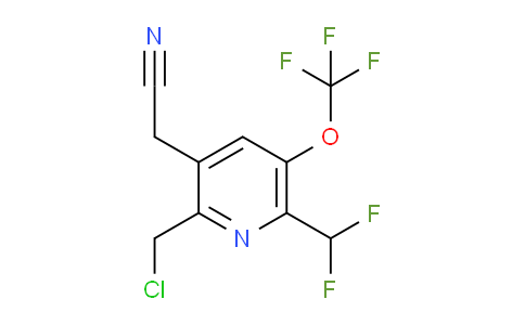 AM142962 | 1805306-50-6 | 2-(Chloromethyl)-6-(difluoromethyl)-5-(trifluoromethoxy)pyridine-3-acetonitrile