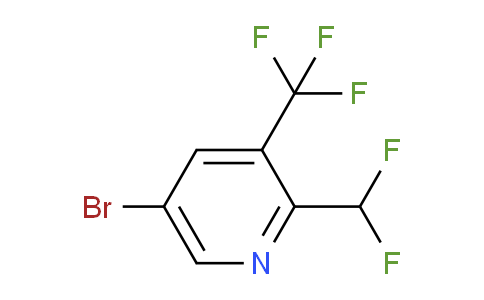 AM142966 | 1805311-11-8 | 5-Bromo-2-(difluoromethyl)-3-(trifluoromethyl)pyridine