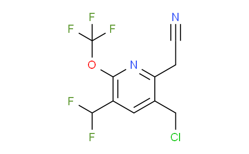 AM142970 | 1805950-05-3 | 3-(Chloromethyl)-5-(difluoromethyl)-6-(trifluoromethoxy)pyridine-2-acetonitrile