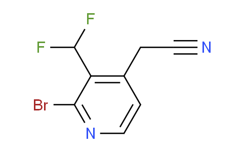AM142972 | 1804945-64-9 | 2-Bromo-3-(difluoromethyl)pyridine-4-acetonitrile