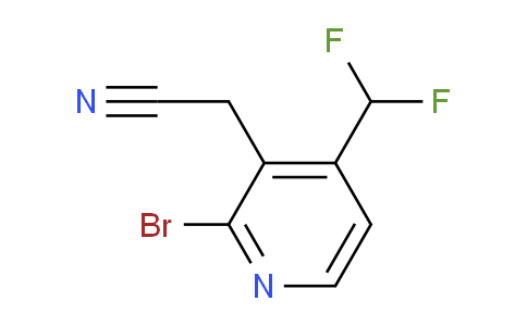 AM142973 | 1805295-82-2 | 2-Bromo-4-(difluoromethyl)pyridine-3-acetonitrile