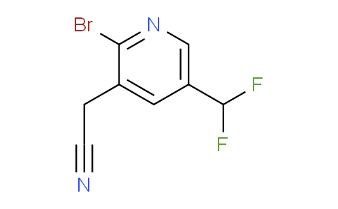AM142974 | 1806779-26-9 | 2-Bromo-5-(difluoromethyl)pyridine-3-acetonitrile