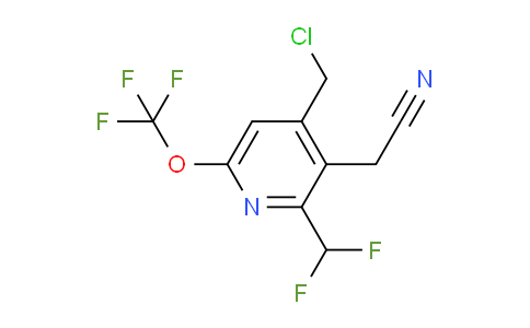 AM142977 | 1805950-11-1 | 4-(Chloromethyl)-2-(difluoromethyl)-6-(trifluoromethoxy)pyridine-3-acetonitrile
