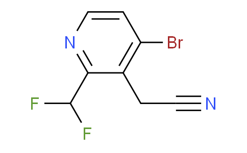 AM142983 | 1805295-92-4 | 4-Bromo-2-(difluoromethyl)pyridine-3-acetonitrile