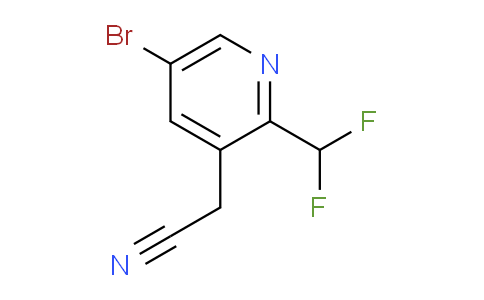 AM142985 | 1806779-45-2 | 5-Bromo-2-(difluoromethyl)pyridine-3-acetonitrile