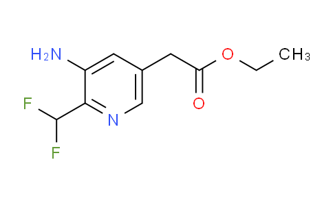 AM142994 | 1805313-85-2 | Ethyl 3-amino-2-(difluoromethyl)pyridine-5-acetate