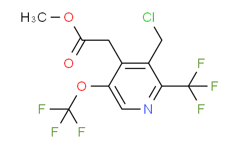 AM142997 | 1804653-05-1 | Methyl 3-(chloromethyl)-5-(trifluoromethoxy)-2-(trifluoromethyl)pyridine-4-acetate