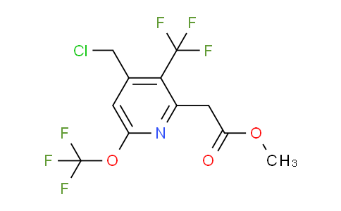 AM143003 | 1806758-36-0 | Methyl 4-(chloromethyl)-6-(trifluoromethoxy)-3-(trifluoromethyl)pyridine-2-acetate