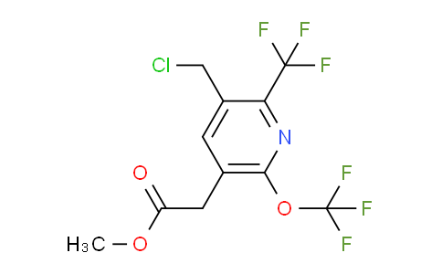 AM143005 | 1805152-77-5 | Methyl 3-(chloromethyl)-6-(trifluoromethoxy)-2-(trifluoromethyl)pyridine-5-acetate