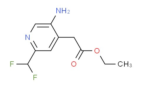 AM143007 | 1806762-63-9 | Ethyl 5-amino-2-(difluoromethyl)pyridine-4-acetate