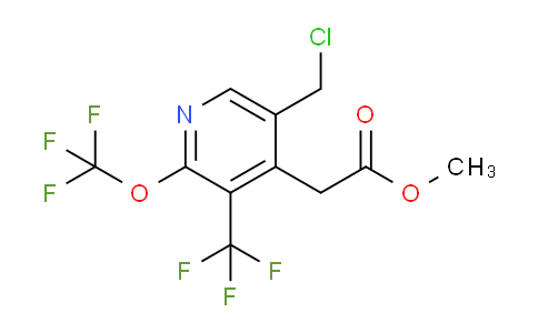 AM143010 | 1805281-74-6 | Methyl 5-(chloromethyl)-2-(trifluoromethoxy)-3-(trifluoromethyl)pyridine-4-acetate