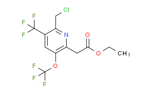 AM143014 | 1805312-11-1 | Ethyl 2-(chloromethyl)-5-(trifluoromethoxy)-3-(trifluoromethyl)pyridine-6-acetate