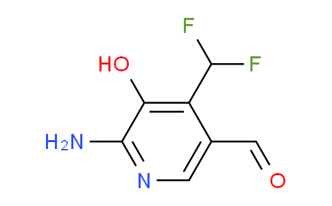 AM14303 | 1805331-83-2 | 2-Amino-4-(difluoromethyl)-3-hydroxypyridine-5-carboxaldehyde