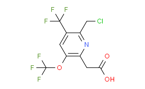 AM143032 | 1803997-07-0 | 2-(Chloromethyl)-5-(trifluoromethoxy)-3-(trifluoromethyl)pyridine-6-acetic acid