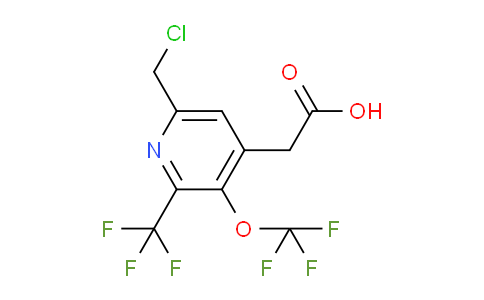AM143034 | 1805949-50-1 | 6-(Chloromethyl)-3-(trifluoromethoxy)-2-(trifluoromethyl)pyridine-4-acetic acid