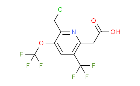 AM143035 | 1805240-34-9 | 2-(Chloromethyl)-3-(trifluoromethoxy)-5-(trifluoromethyl)pyridine-6-acetic acid