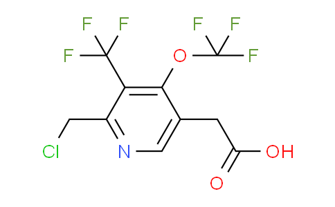 AM143037 | 1806786-29-7 | 2-(Chloromethyl)-4-(trifluoromethoxy)-3-(trifluoromethyl)pyridine-5-acetic acid