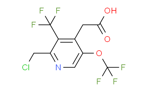 AM143040 | 1806757-66-3 | 2-(Chloromethyl)-5-(trifluoromethoxy)-3-(trifluoromethyl)pyridine-4-acetic acid