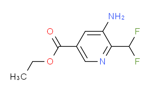 AM143042 | 1805278-56-1 | Ethyl 3-amino-2-(difluoromethyl)pyridine-5-carboxylate