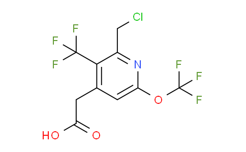 AM143045 | 1806757-78-7 | 2-(Chloromethyl)-6-(trifluoromethoxy)-3-(trifluoromethyl)pyridine-4-acetic acid