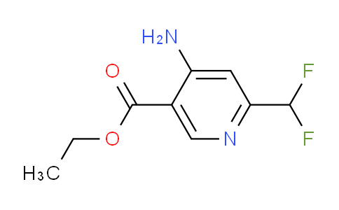 AM143051 | 1806768-91-1 | Ethyl 4-amino-2-(difluoromethyl)pyridine-5-carboxylate