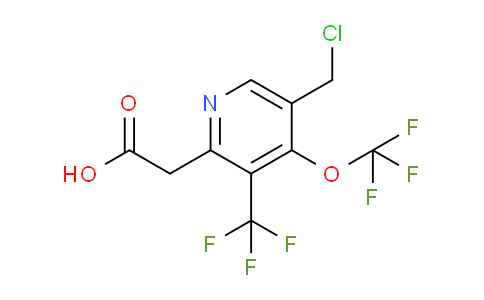 AM143052 | 1805311-88-9 | 5-(Chloromethyl)-4-(trifluoromethoxy)-3-(trifluoromethyl)pyridine-2-acetic acid