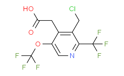 AM143057 | 1805152-70-8 | 3-(Chloromethyl)-5-(trifluoromethoxy)-2-(trifluoromethyl)pyridine-4-acetic acid