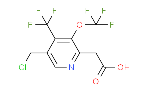 AM143059 | 1805181-73-0 | 5-(Chloromethyl)-3-(trifluoromethoxy)-4-(trifluoromethyl)pyridine-2-acetic acid