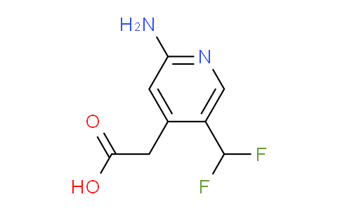 AM143061 | 1806761-97-6 | 2-Amino-5-(difluoromethyl)pyridine-4-acetic acid