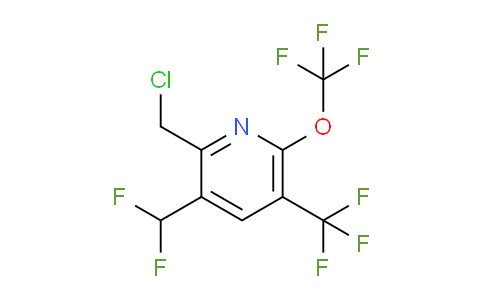 AM143062 | 1804363-16-3 | 2-(Chloromethyl)-3-(difluoromethyl)-6-(trifluoromethoxy)-5-(trifluoromethyl)pyridine